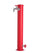Fontana da Giardino con Doppio Rubinetto Belfer 42/ARRF Rosso