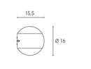 Applique da Esterno a LED 11W+11W 4000K Sovil Bianco