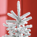 Albero di Natale Artificiale Innevato 180 cm 1321 Rami Verde 