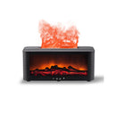 Camino a Vapore da Tavolo Nettuno Serbatoio 250 ml Fiamma Multicolore Nero