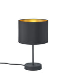 Lampada tavolo da Interno  E27 in Metallo Nero Opaco