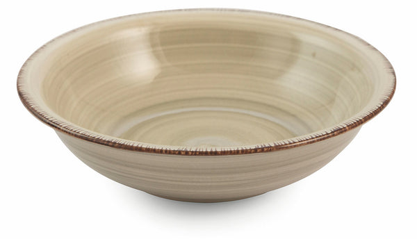 Set 6 tiefe Teller aus Steinzeug Ø21,5x5,5 cm Villa d'Este Home Tivoli New Baita Grigi sconto