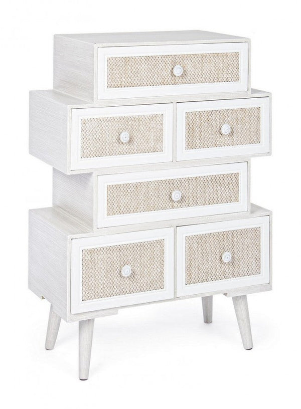 acquista Kommode mit 6 Schubladen Montiel aus Holz