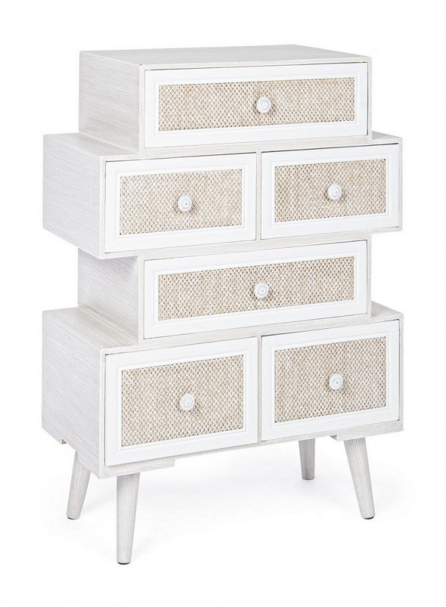 Cassettiera 6 Cassetti Montiel in Legno