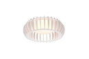 Plafoniera da Interno a LED in Plastica Bianco