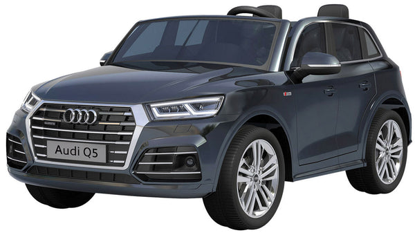online Elektroauto für Kinder 2 Sitze 12V Mp4 Audi Q5 Quattro Schwarz