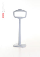 Appendiabiti Porta Abiti da Esterno 48x117 cm in Resina Arkema Bobo Bianco