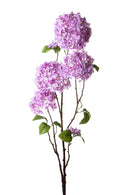 Set 2 Rami Artificiali Ortensia 110 cm per 6 Fiori 