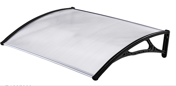 acquista Vordach Vordach aus Wabenpolykarbonat 100x60cm Tosini YY6010-M