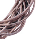 Set 2 Corone Intrecciata Grey Willow 40x10 cm 