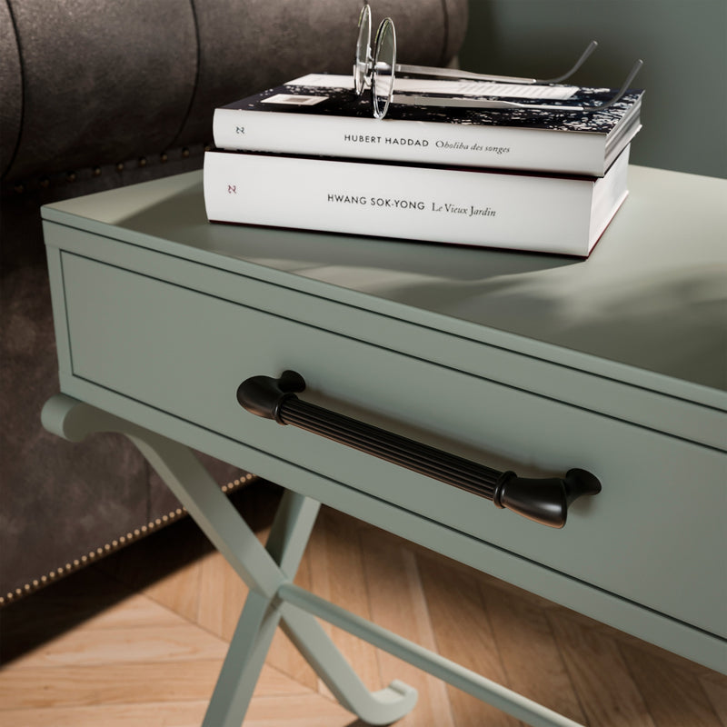 Set 20 Maniglie per Mobili 160 mm in Alluminio Emuca Suez Nero