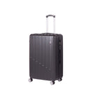 Trolley Valigia Grande Rigido 4 Ruote con Combinazione in ABS Ravizzoni Stelvio Nero