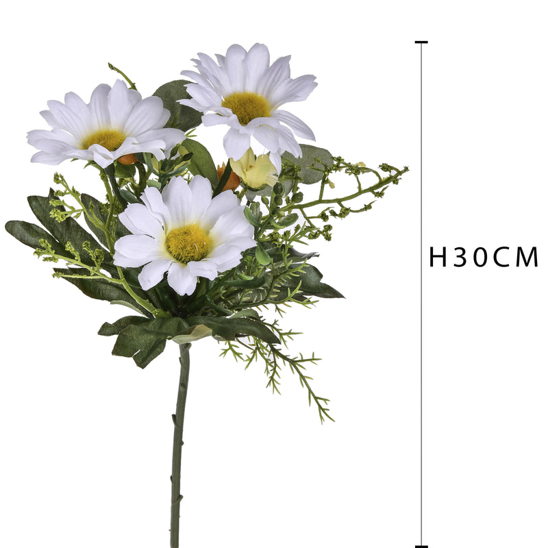 Set 24 Pick Margherita Artificiale Altezza 30 cm