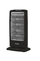 Stufa Alogena 1400W 4 Elementi Kooper Hawaii Nera