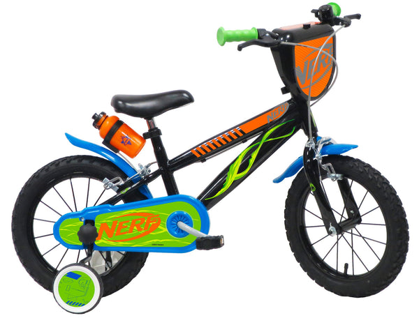 acquista Bicicletta per Bambino 14” 2 Freni Nerf Nera