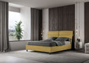 Letto Matrimoniale Nandy Ocra Varie Misure