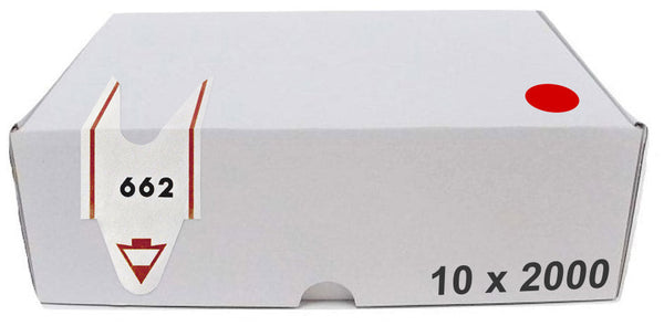 Packung mit 20.000 Tickets für den 3-stelligen Schneckenautomaten von Visel Rossi sconto