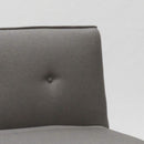 Divano Letto 178x82x70 cm in Tessuto Grigio