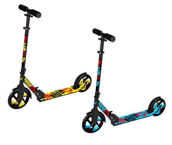 Monopattino 2 Ruote Pieghevole per Bambini Ruote 200 mm Azzurro o Giallo prezzo