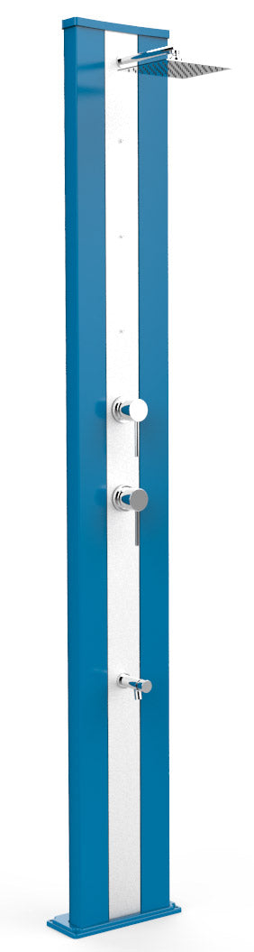 Doccia da Giardino Miscelatore Nebulizzatore e Lavapiedi Arkema Dada S Fascia Inox Blu acquista
