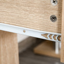 Scrivania da Ufficio ad Angolo Porta PC 140x107x74,6 cm in Legno  Rovere