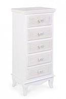 Cassettiera 5 Cassetti Charlene in Legno