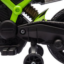Moto Elettrica per Bambini 12V 4,5Ah Verde          