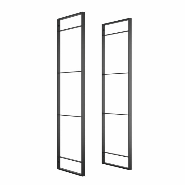 Emuca schwarz lackierte Stahlstruktur für Lader H1150 Regal prezzo