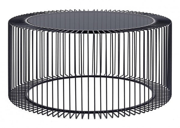 Kieran D80 Runder Couchtisch aus Metall sconto