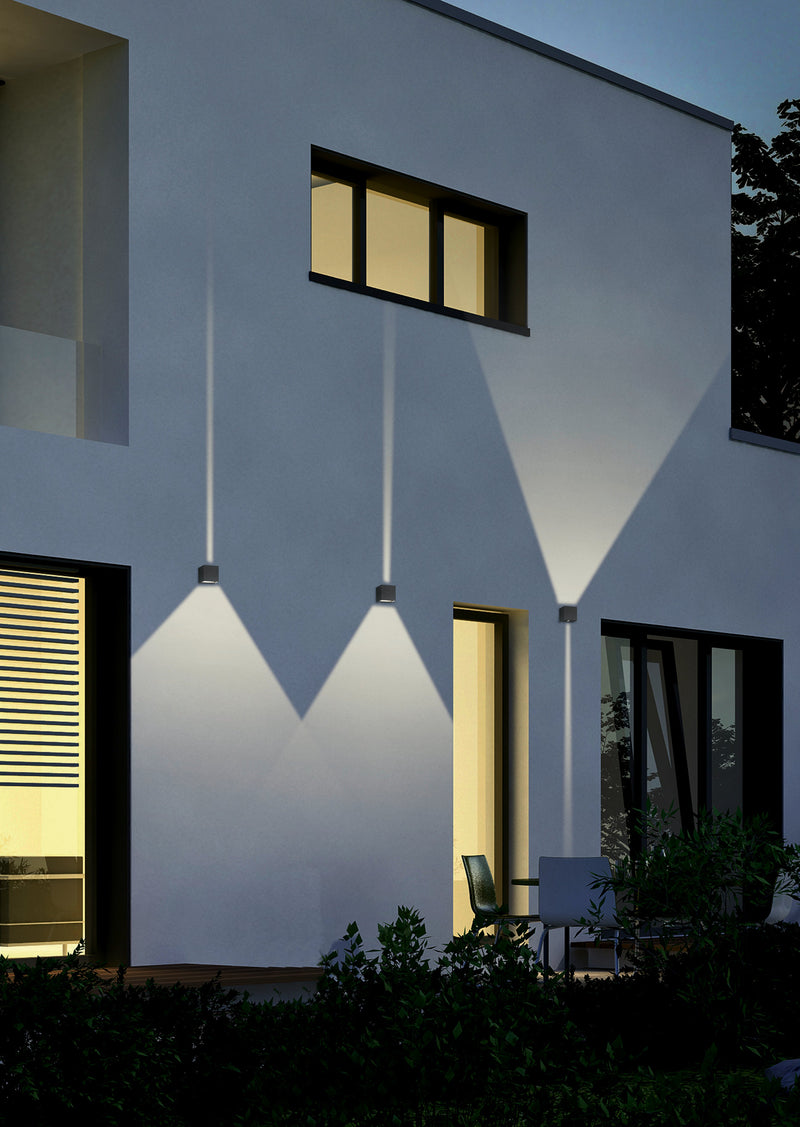 Applique da Esterno a LED in Pressofusione di alluminio Antracite