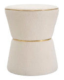 Pouf Iceland Double Ø 43x52 cm in Legno 