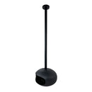 Camino a Bioetanolo a Soffitto Skyfall Serbatoio 850 ml in Acciaio Verniciato Nero