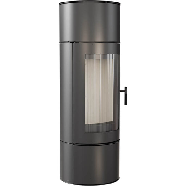 online Holzofen 10KW in Stahl Flig Murrieta Nera