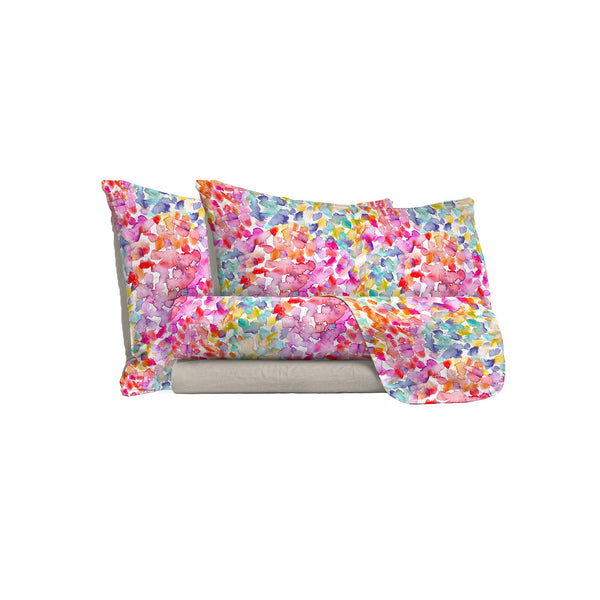 Bettlaken-Set mit Druck oben und unten und Federkissenbezügen online