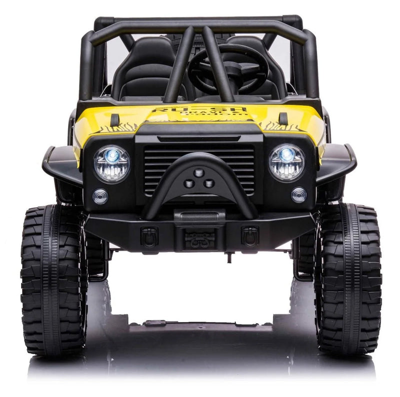 Macchina Elettrica per Bambini 24V 2 Posti Desert Giallo