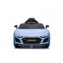 Macchina Elettrica per Bambini 12V Licenza Ufficiale Audi R8 New Spyder con Telecomando e Sedile in pelle Blu