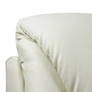 Poltrona Relax Reclinabile Manuale in Similpelle Marta Crema