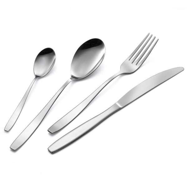 sconto Service Besteckset 24-teilig in Eme Wind Steel