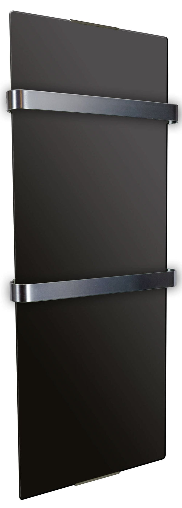 Handtuchwärmer aus gehärtetem Glas 120x46cm 1200W Chemin'Arte Schwarz online