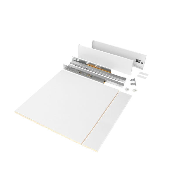 Vertexi Schubladen-Kit H 93 mm mit Paneelen enthalten Breite 600 Emuca weiß lackiert acquista