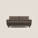 Divano Letto 3 Posti 188x97x96 cm in Tessuto Marrone