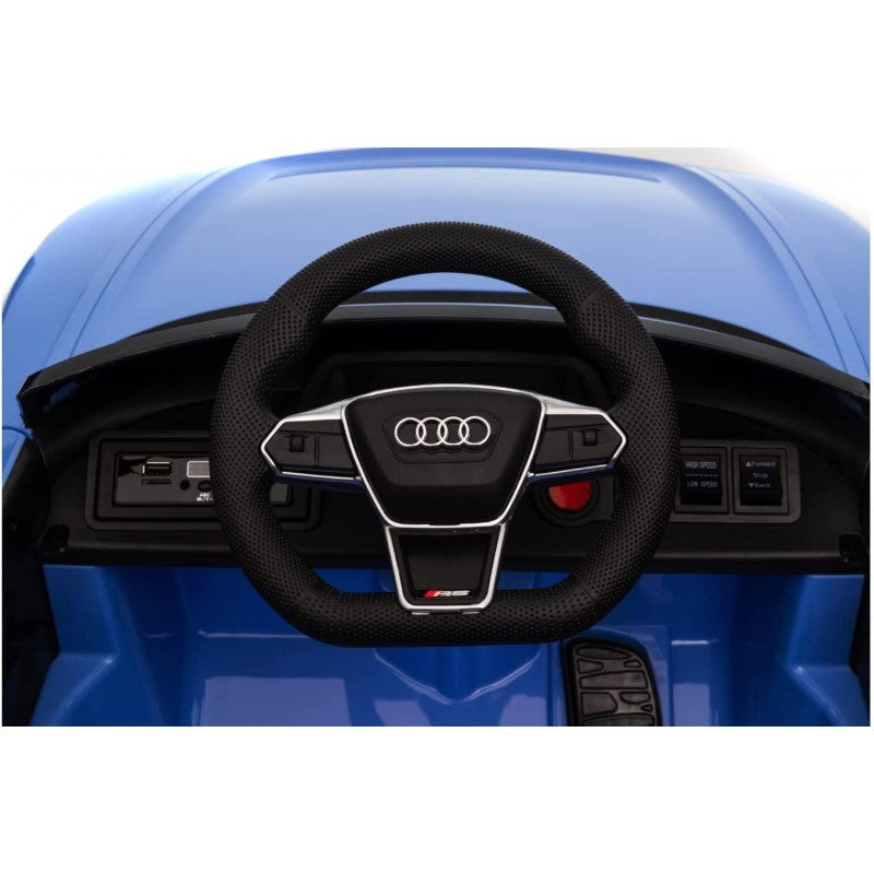 Macchina Elettrica per Bambini 12V Audi RS E-Tron GT Blu