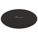 Tappeto Elastico di Ricambio per Trampolino da 3m con 8 Cuciture e Rivestimento Anti UV   Nero