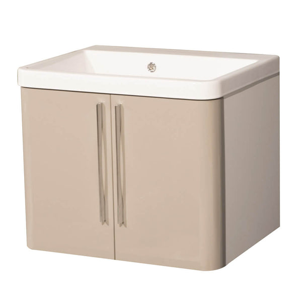 Waschbeckenunterschrank 65,5 x 50,5 x 56 cm 2 Türen Montegrappa Novella Dipiù Tortora online