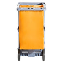 Carrello Pulizie Professionale Multiuso con Borsa 100L e Ruote   Grigio