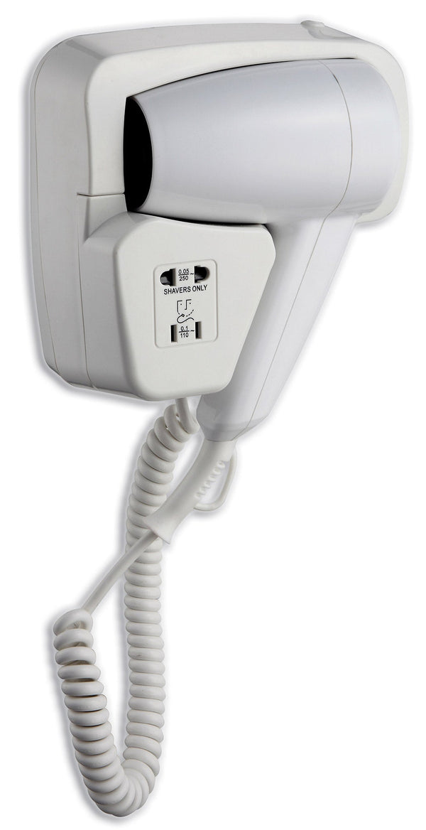 sconto Schubladenpistolen-Haartrockner 1200 W Vama Viento Rasierer Weiß