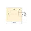 Porta Pantaloni Estraibile per Armadio in Acciaio Emuca Nero