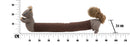 Ferma Porte Scoiattolo Long 90x13x27 cm in Cotone