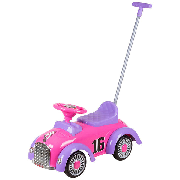 Oldtimer Schiebeauto für Kinder Erste Schritte Rosa acquista