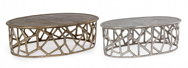 Set 2 Tavolini Ovali Zahid